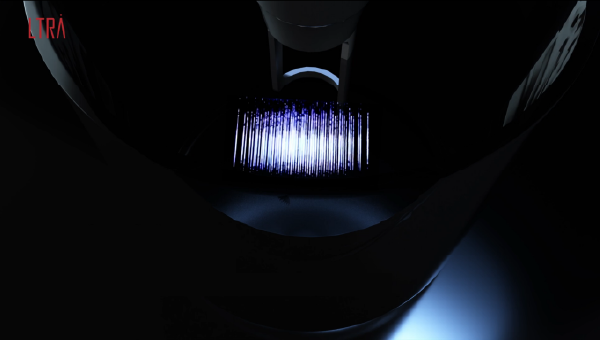 Laser technology close-up